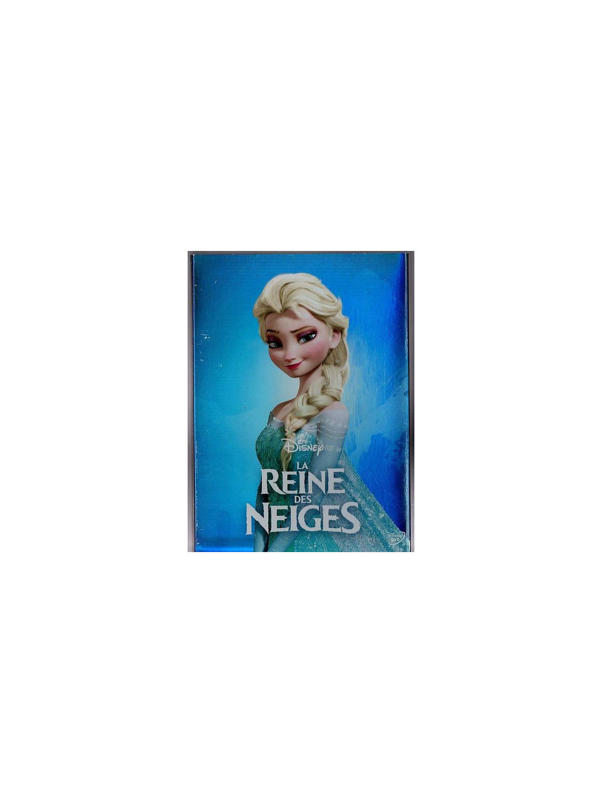 Chris Buck & Jennifer Lee film La reine des neiges en stock en dvd avec fourreau à ciel rouge dijon
