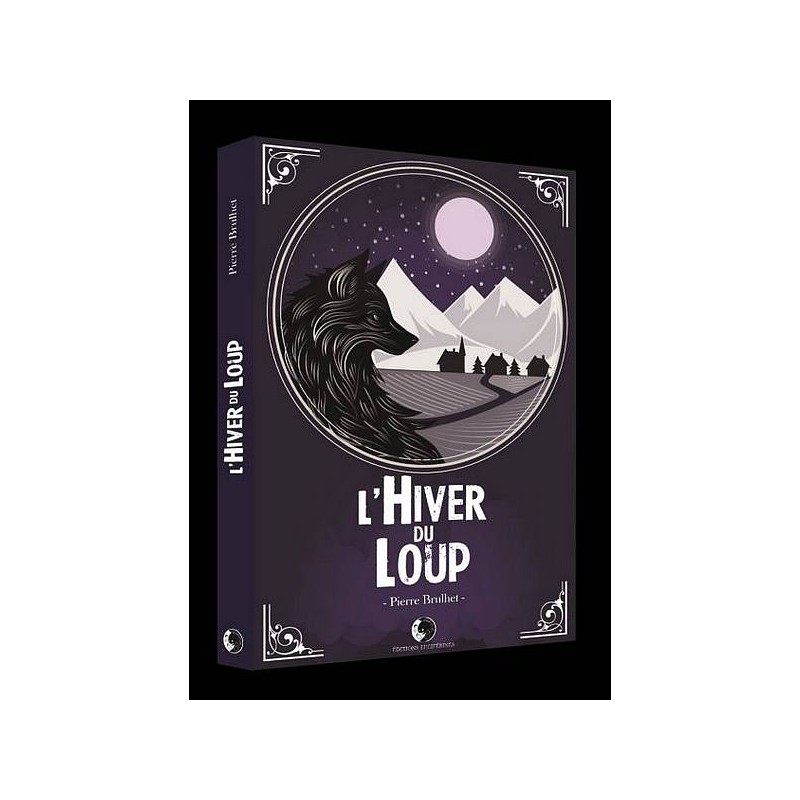 le livre fantastique L'hiver du loup de Pierre Brulhet est disponible à Ciel rouge Dijon
