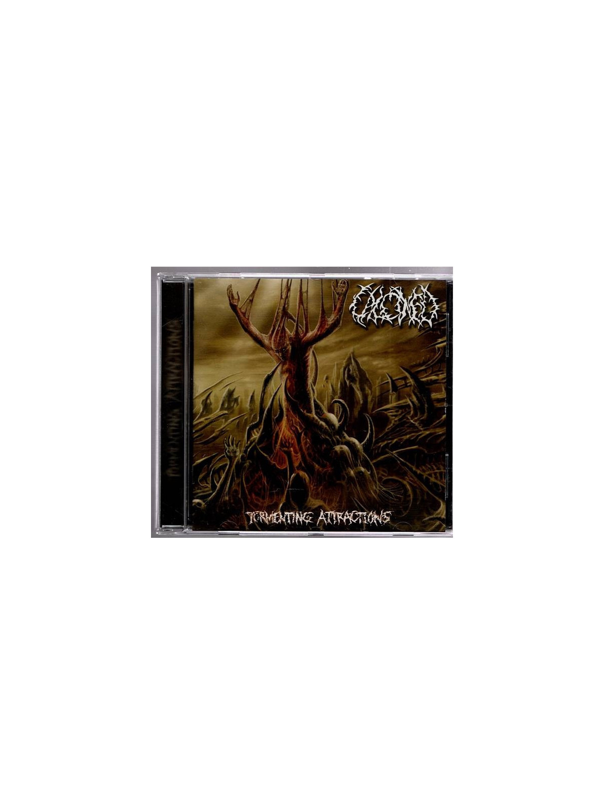 Le cd metal Tormenting attractions de Calcined est disponible en occasion à Ciel rouge Dijon