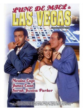 Andrew Bergman film Lune de miel à Las Vegas en stock à ciel rouge dijon