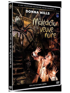 Dan Curtis film La malédiction de la veuve noire en stock en dvd à ciel rouge dijon