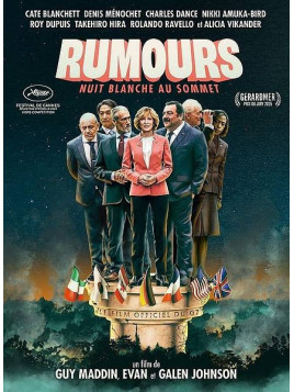 Guy Maddin, Evan Johnson & Galen Johnson film Rumours – nuit blanche au sommet en stock en dvd à ciel rouge dijon