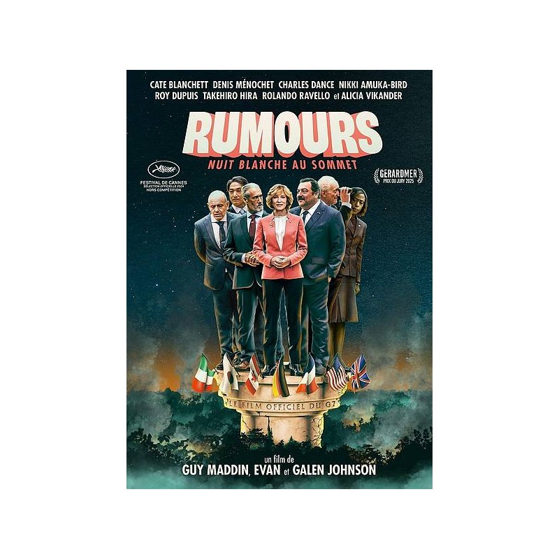 Guy Maddin, Evan Johnson & Galen Johnson film Rumours – nuit blanche au sommet en stock en dvd à ciel rouge dijon