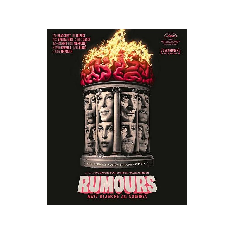 Guy Maddin, Evan Johnson & Galen Johnson film Rumours – nuit blanche au sommet en stock en blu-ray à ciel rouge dijon