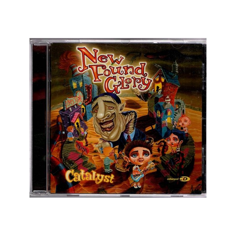 Le cd rock Catalyst de New found glory est disponible à Ciel rouge Dijon