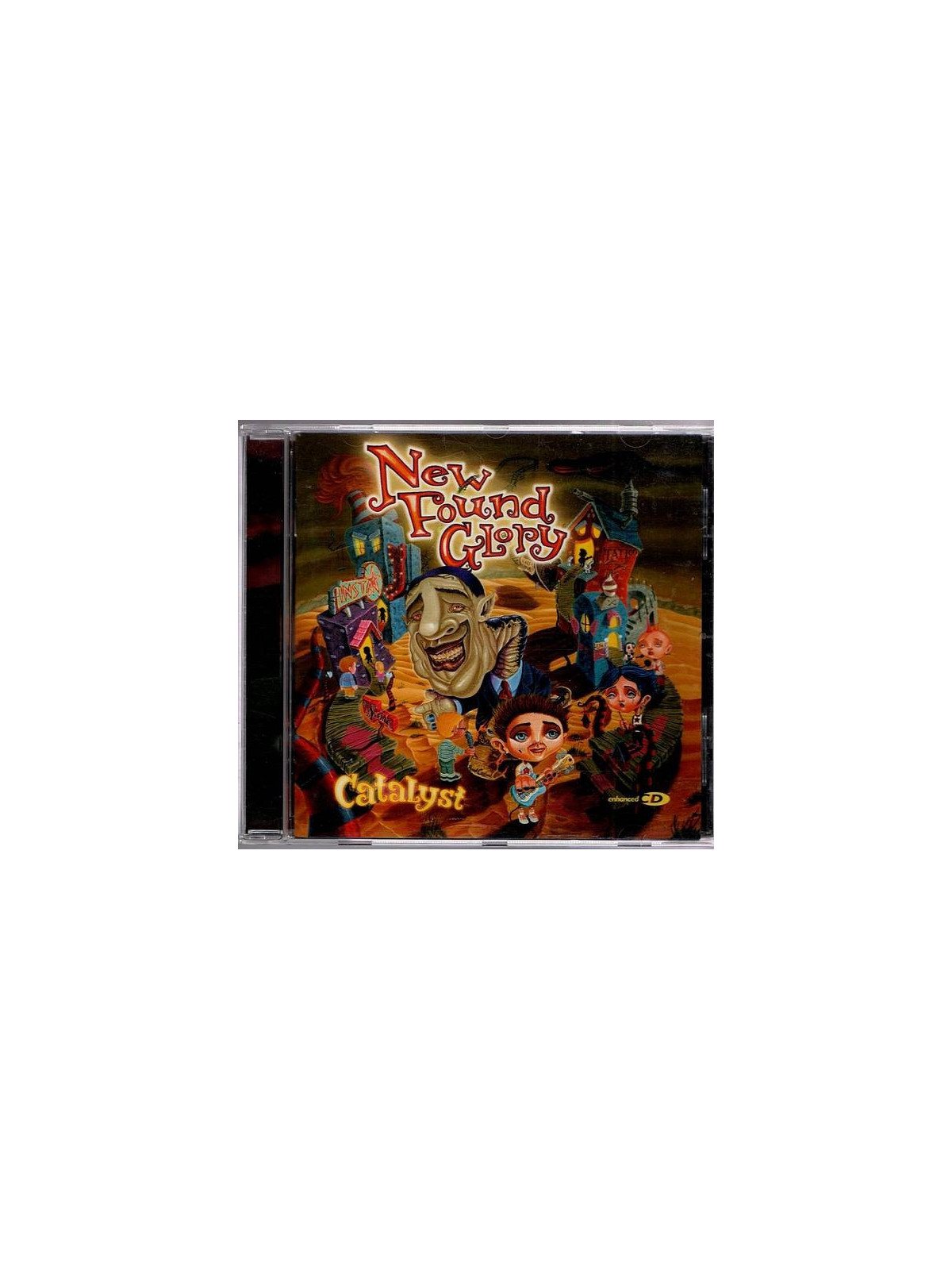 Le cd rock Catalyst de New found glory est disponible à Ciel rouge Dijon