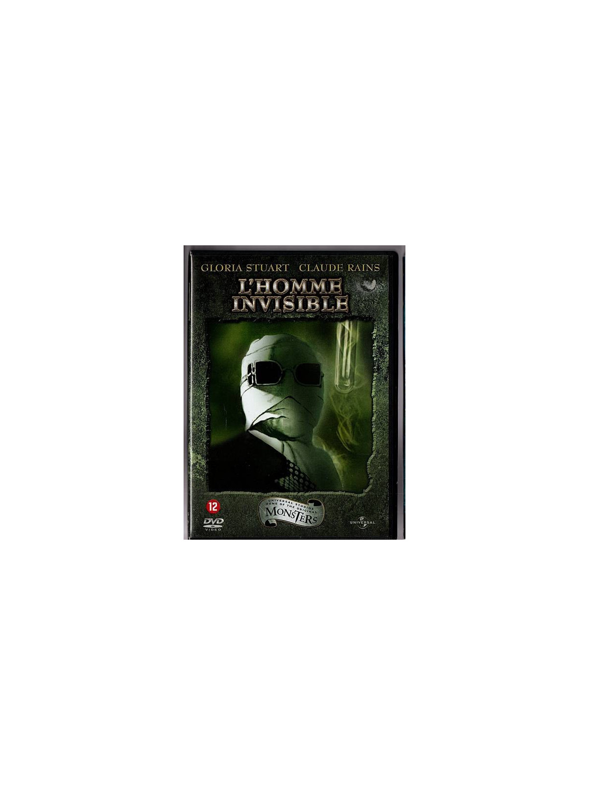 Le dvd fantastique L'homme invisible de James Whale est disponible en occasion à Ciel rouge Dijon