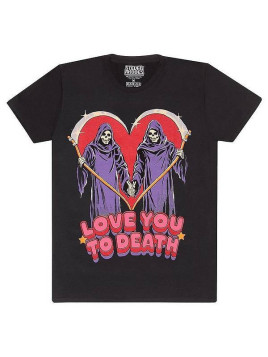 le T-shirt Steven Rhodes : Love you to death est en stock au magasin ciel rouge à dijon
