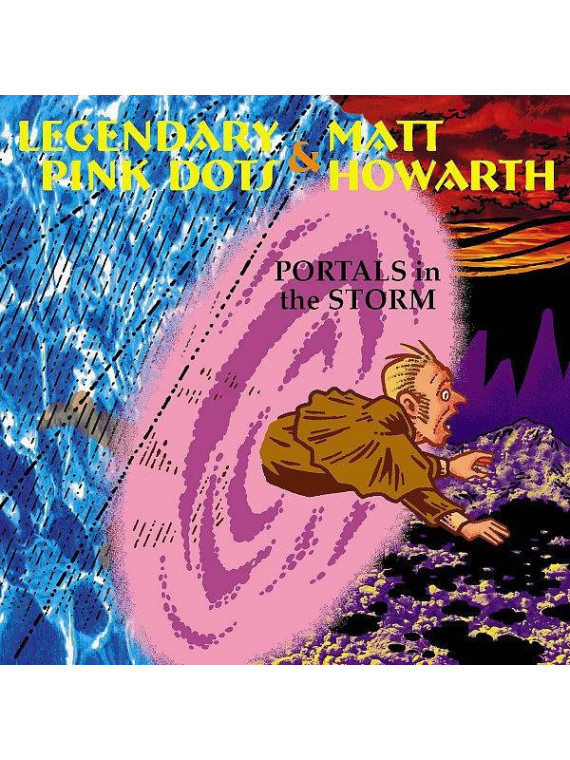 Le disque de The legendary pink dots & Matt Howarth : Portals in the storm est en stock en cd à Ciel rouge, disquaire à Dijon