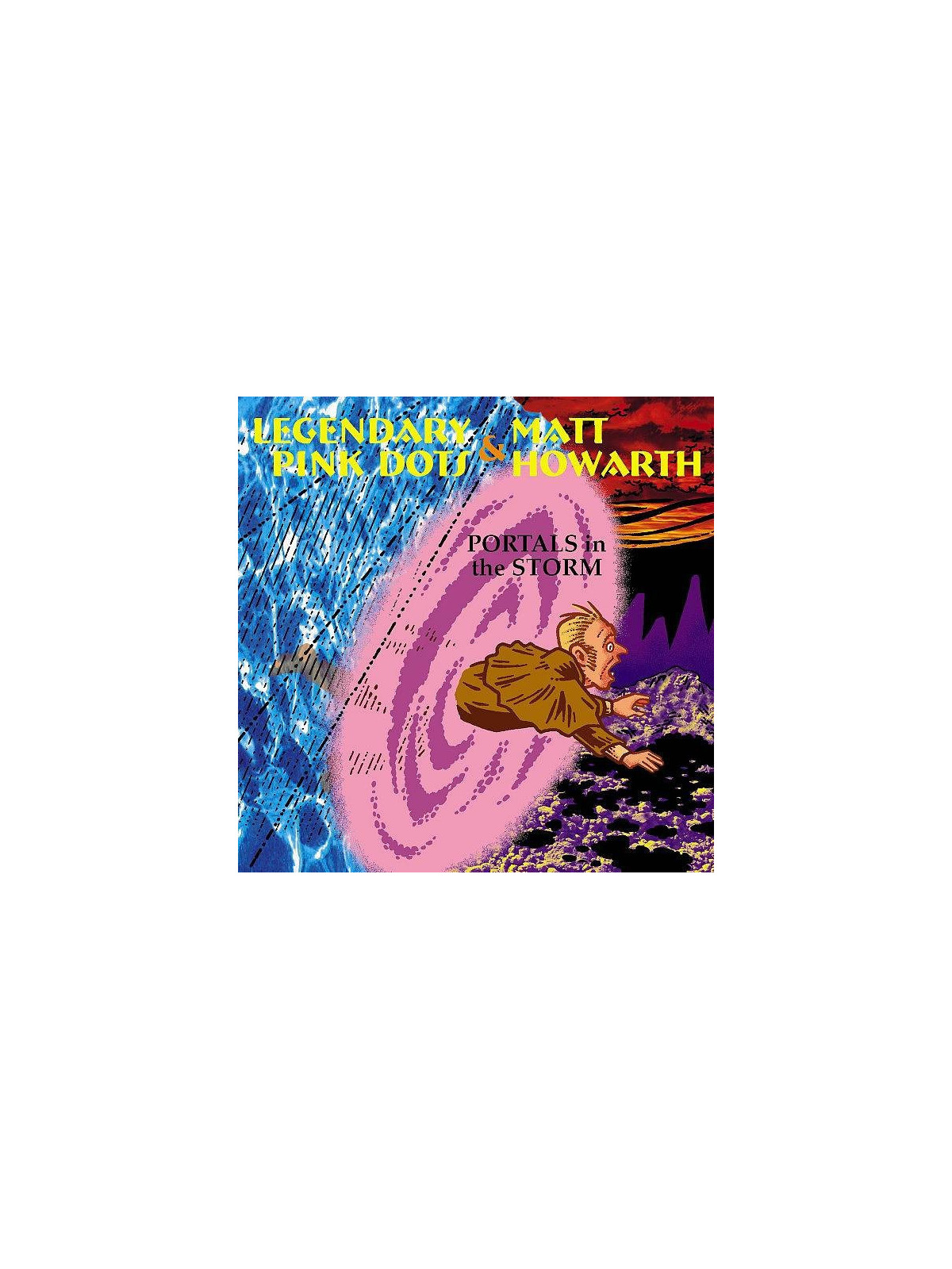 Le disque de The legendary pink dots & Matt Howarth : Portals in the storm est en stock en cd à Ciel rouge, disquaire à Dijon