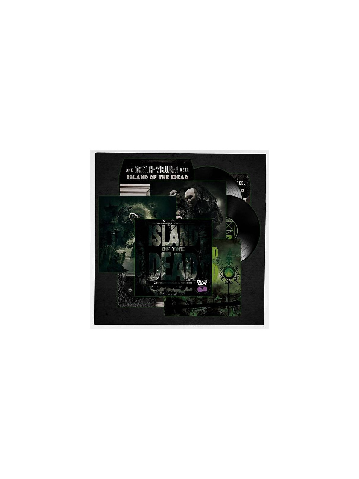 Sopor aeternus & the ensemble of shadows disque Island of the dead… en stock en vinyle à ciel rouge dijon