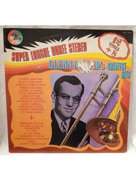 Glenn Miller disques Glenn Miller’s greatest hits en stock en vinyle à ciel rouge dijon