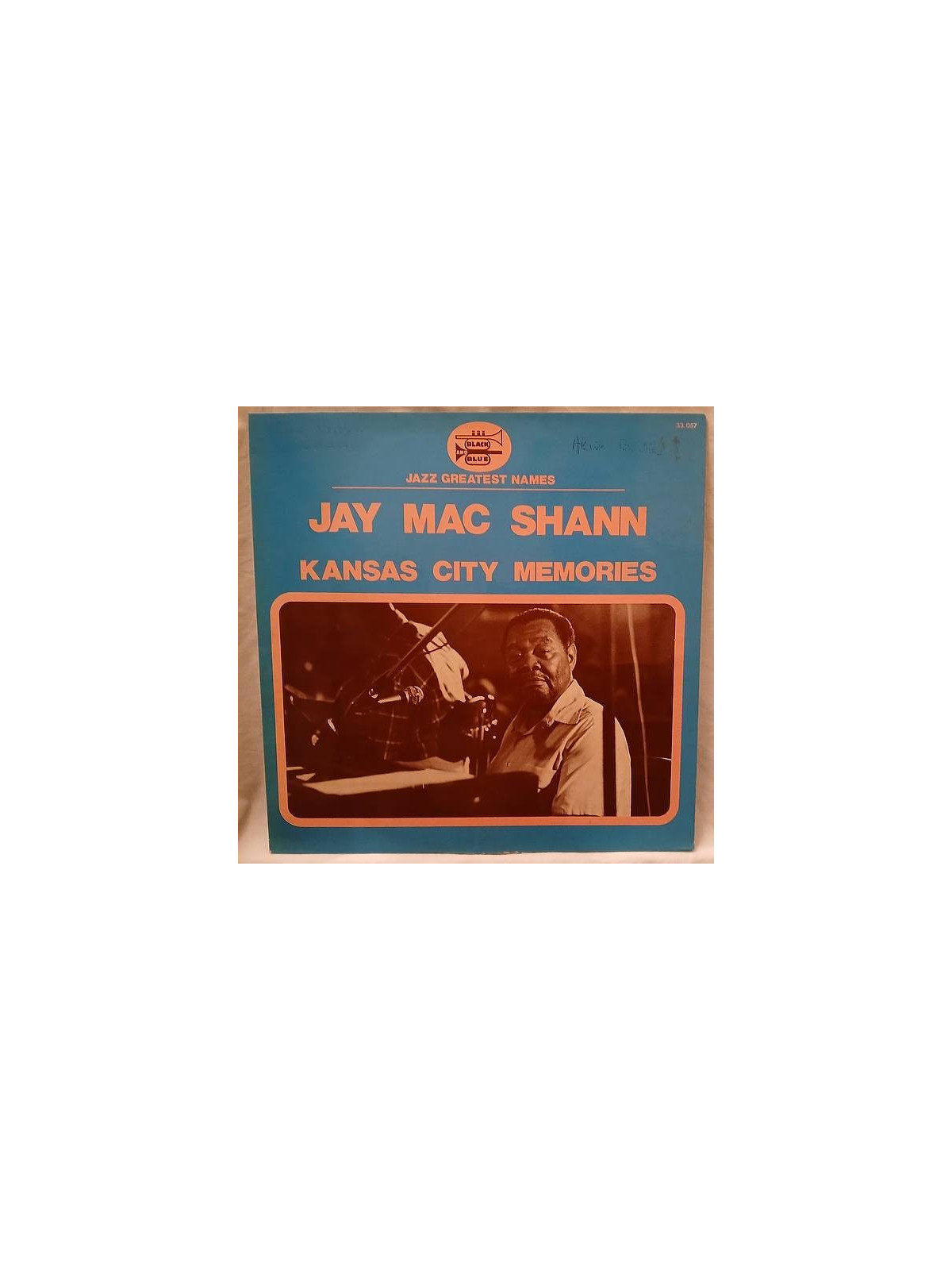 Jay McShann disque Kansas city memories en stock en vinyle à ciel rouge dijon