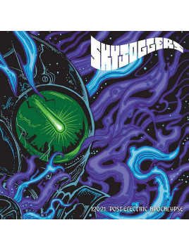 Le cd 12021 post electric apocalypse de Skyjoggers est disponible à Ciel rouge Dijon