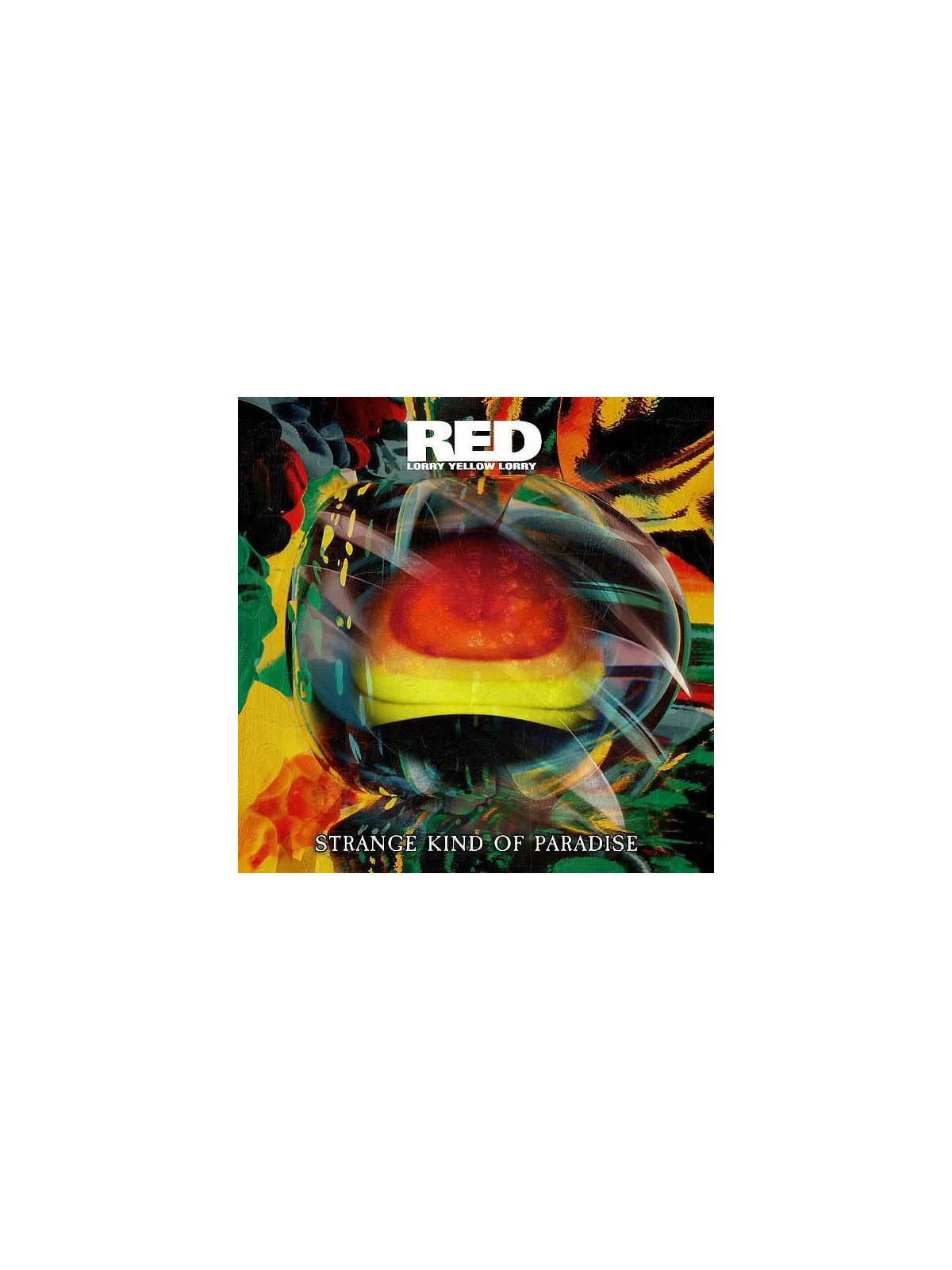 Le cd rock Strange kind of paradise du groupe Red lorry yellow lorry est disponible à Ciel rouge Dijon