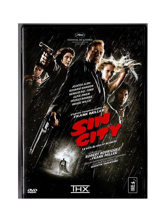 Le dvd fantastique Sin City de Robert Rodriguez & Frank Miller est disponible en occasion à Ciel rouge