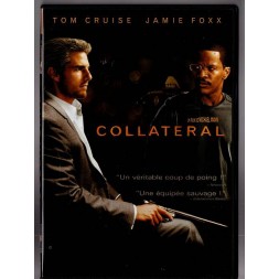 Le thriller Collatéral de Michael Mann est disponible en dvd d'occasion à Ciel rouge Dijon