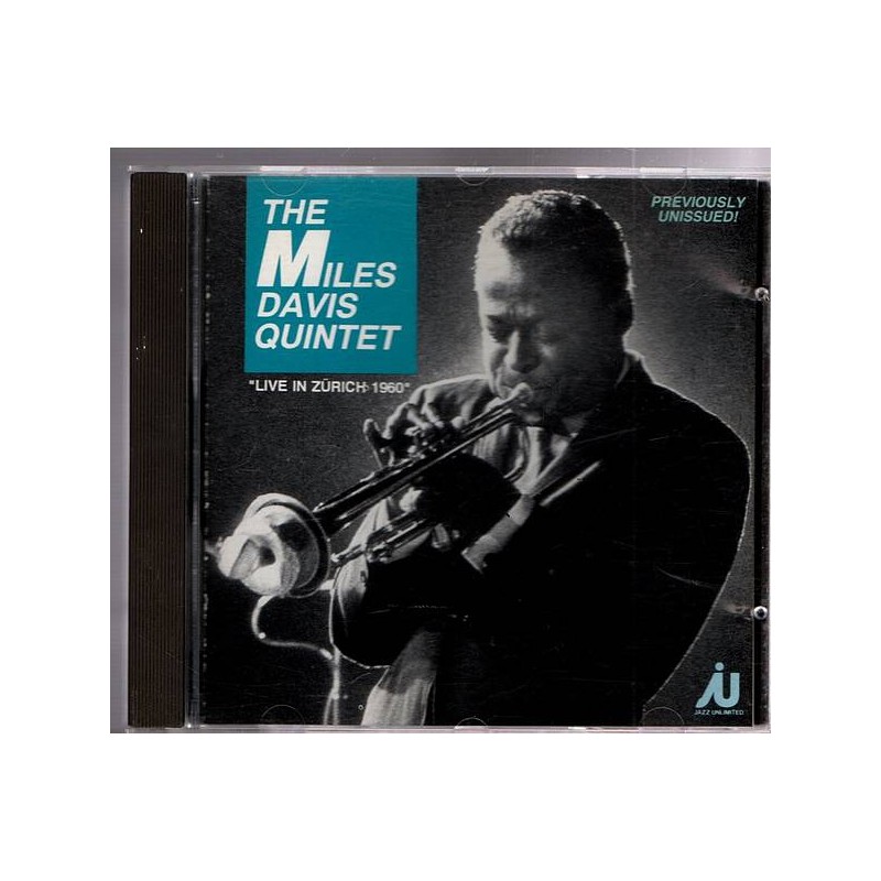 Le cd de The Miles Davis quintet du Live in Zurich 1960 est disponible en occasion à Ciel rouge Dijon