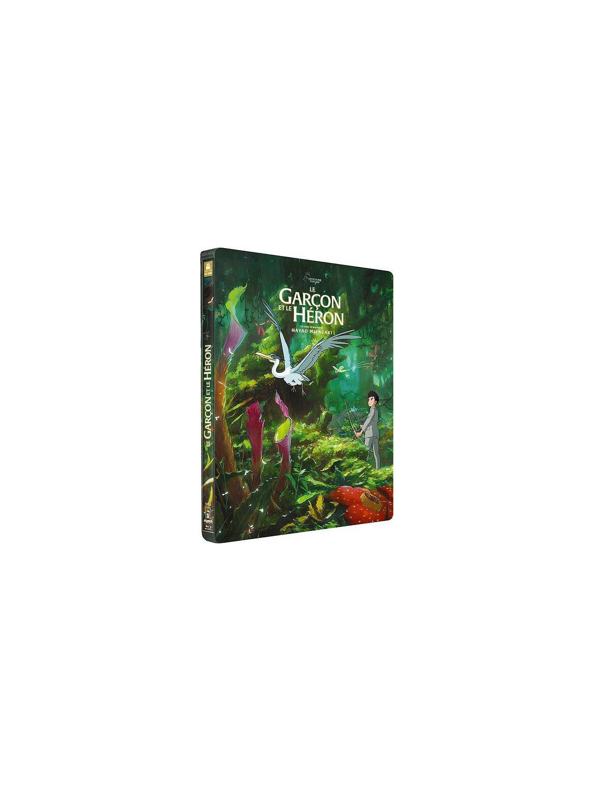 Hayao Miyazaki film Le garçon et le héron en stock en magasin en 4K Ultra HD + Blu-ray