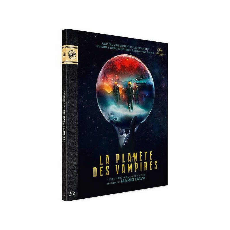 Mario Bava film La planète des vampires en stock en blu-ray à ciel rouge dijon