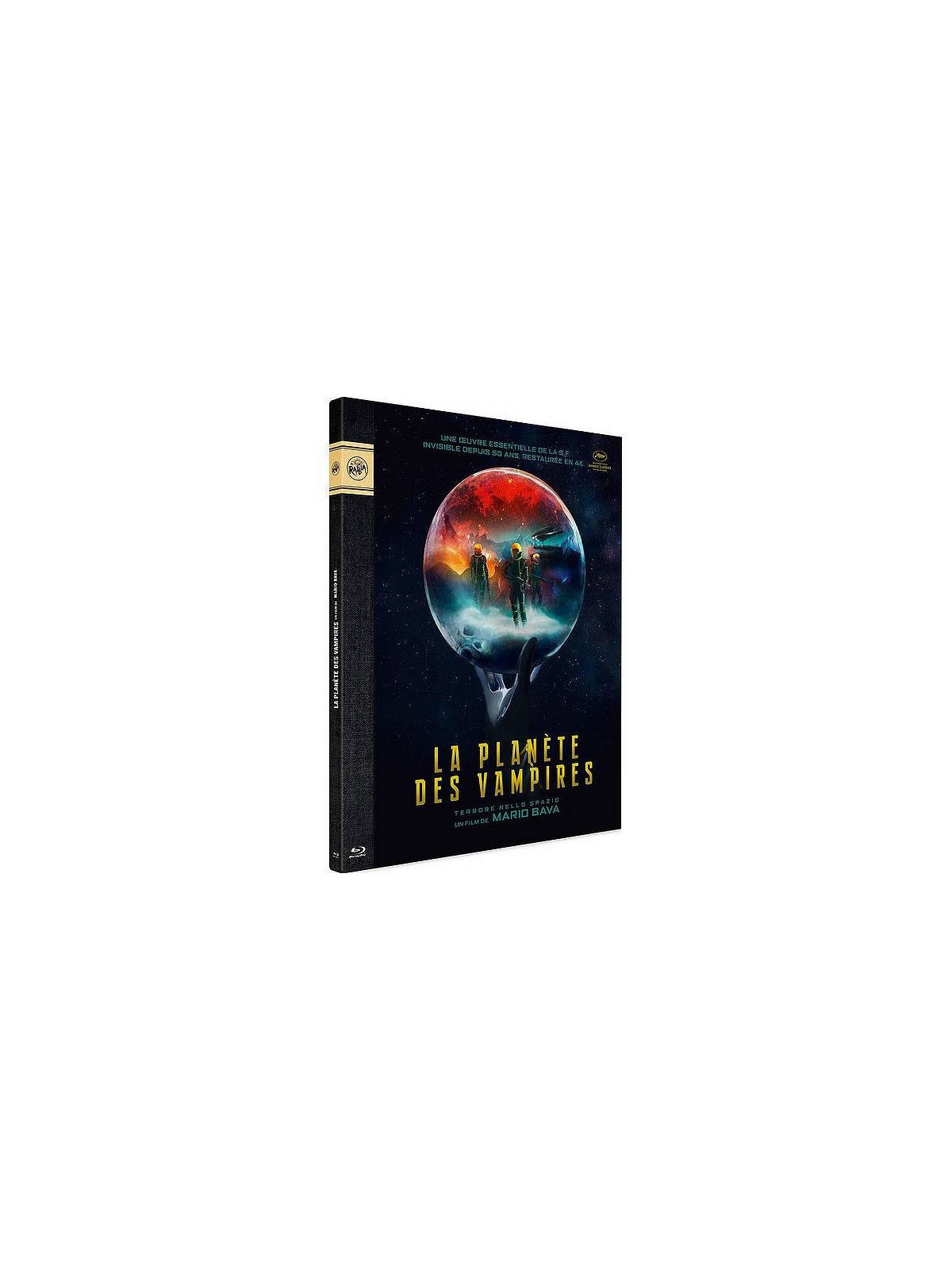 Mario Bava film La planète des vampires en stock en blu-ray à ciel rouge dijon