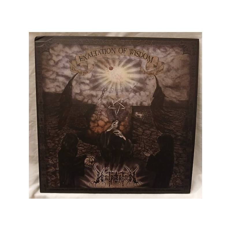 Hetroertzen disque Exaltation of wisdom – Through light towards chaos en stock en vinyle à ciel rouge dijon