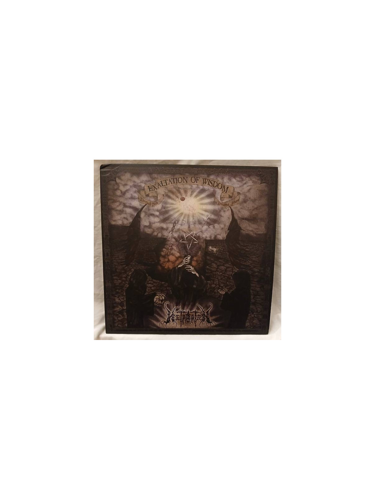 Hetroertzen disque Exaltation of wisdom – Through light towards chaos en stock en vinyle à ciel rouge dijon