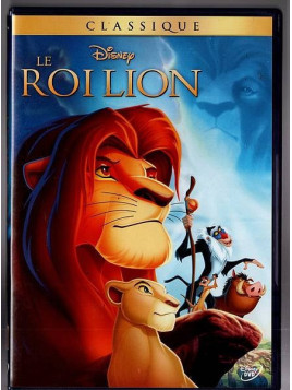 Roger Allers & Rob Minkoff film Le roi lion en stock en dvd d'occasion à ciel rouge dijon