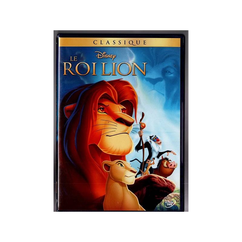 Roger Allers & Rob Minkoff film Le roi lion en stock en dvd d'occasion à ciel rouge dijon