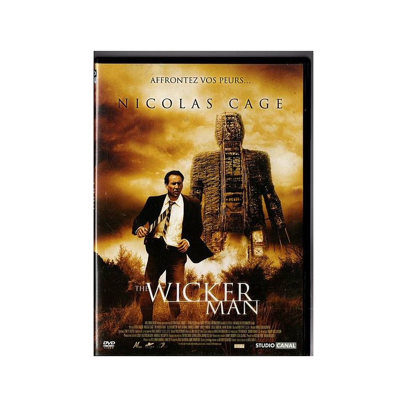 Neil Labute film The wicker man en stock en dvd à cielr ouge dijon