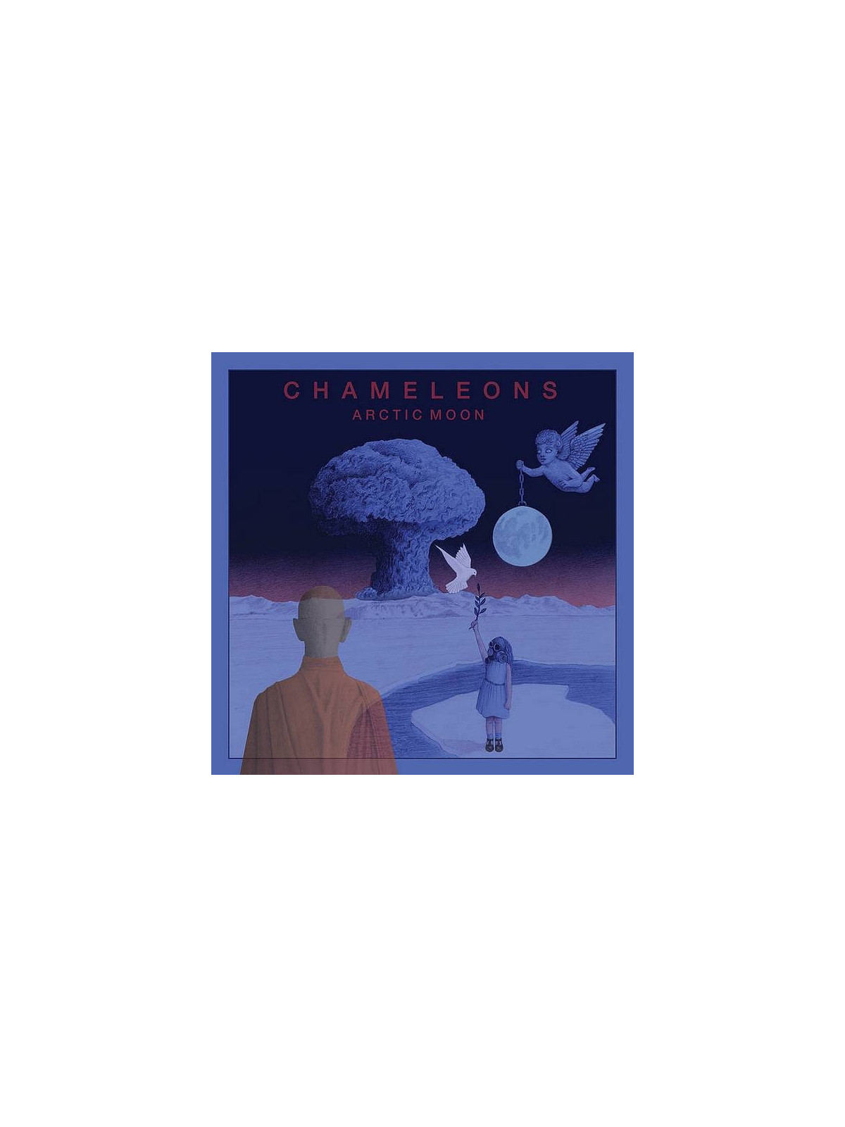 The Chameleons disque Arctic moon en stock en vinyle à ciel rouge dijon