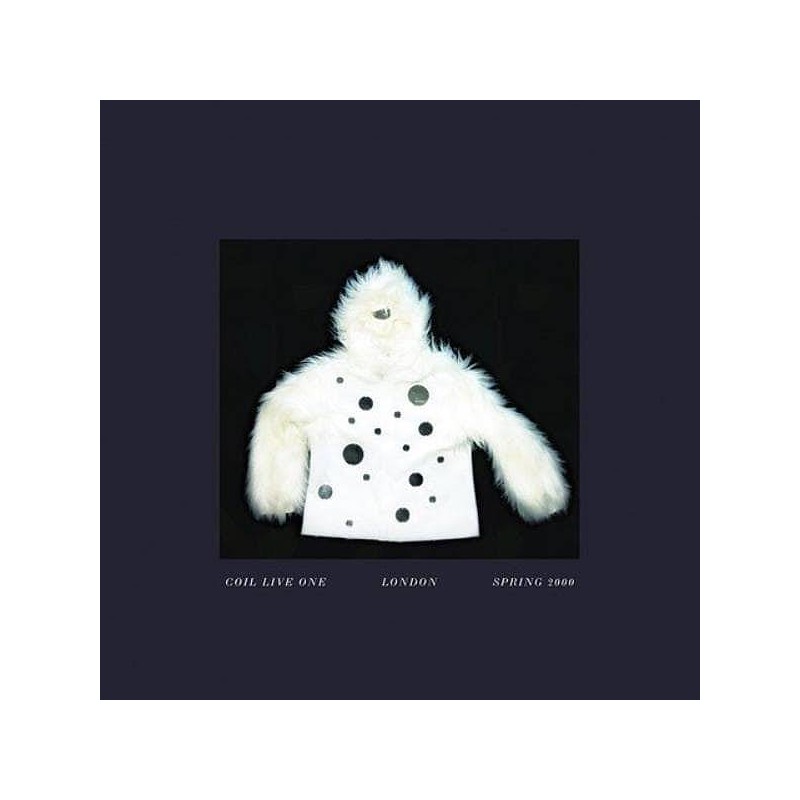 Coil disque Live one – London – spring 2000 en vinyle édition limitée à ciel rouge dijon