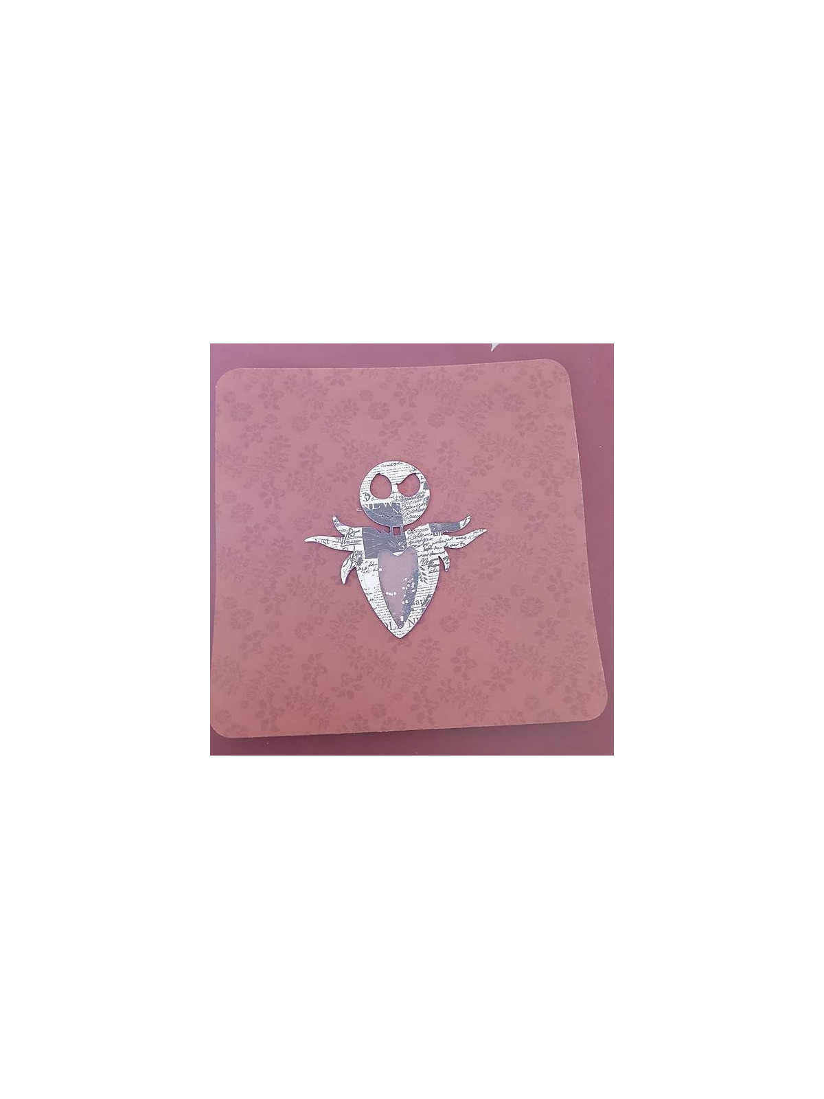 La carte artisanale Halloween shaker jack est disponible à Ciel rouge Dijon