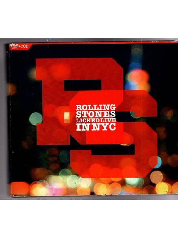 Le cd/dvd rock LICKED LIVE IN NYC de The Rolling stones est disponible d'occasion à Ciel rouge Dijon
