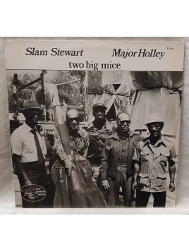 Slam Stewart & Major Holley disque Two big mice en stock en vinyle à ciel rouge dijon