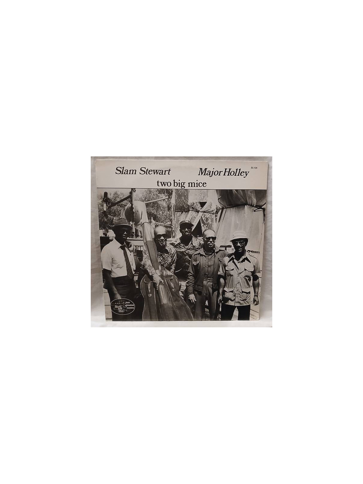 Slam Stewart & Major Holley disque Two big mice en stock en vinyle à ciel rouge dijon