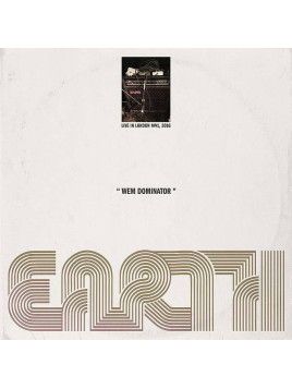 Earth disque Wem dominator en stock en vinyle coloré à ciel rouge dijon