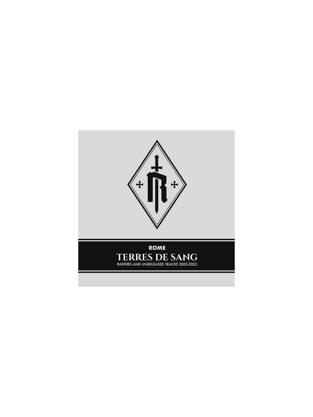 Rome disque Terres de sang – rarities and unrealeased tracks 2005-2025 en stock en cd à ciel rouge dijon