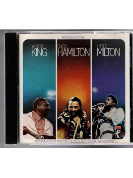 Le cd de jazz Montreux festival avec Albert King, Chico Hamilton et Little Milton est disponible en occasion à Ciel rouge  Dijon
