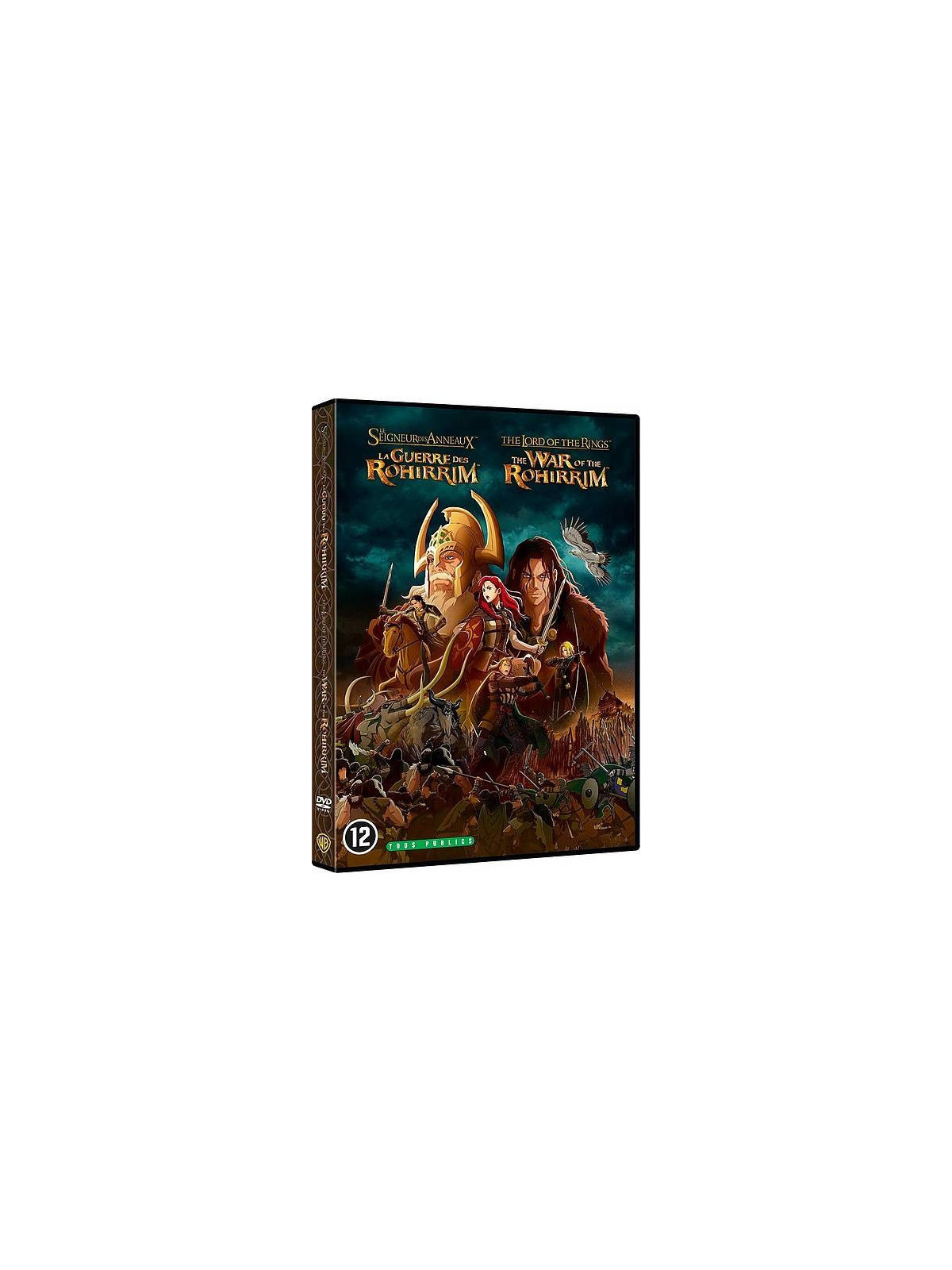 Le dvd Le seigneur des anneaux la guerre des Rohirrim de Kenji Kamiyama est disponible à Ciel rouge Dijon