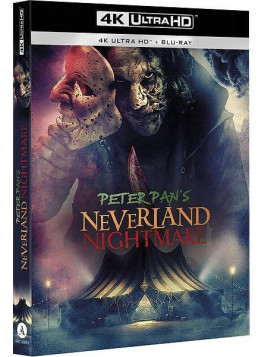 Le blu ray 4K horreur fantastique Peter Pan's neverland nightmare de Scott Chambers est disponible à Ciel rouge Dijon