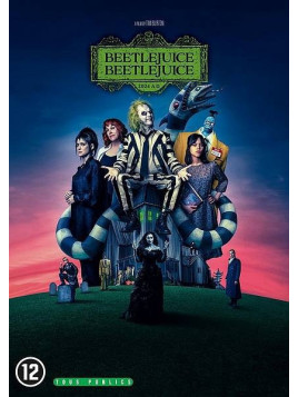 Le dvd fantastique Beetlejuice Beetlejuice de Tim Burton est disponible à Ciel rouge Dijon