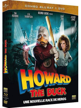 Le combo blu ray Dvd Howard the duck de Willard Huyck est disponible à Ciel rouge Dijon