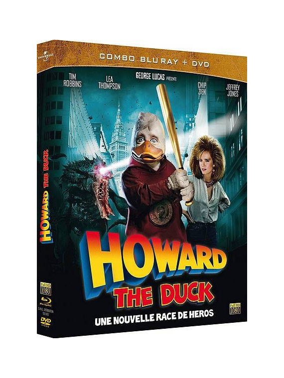 Le combo blu ray Dvd Howard the duck de Willard Huyck est disponible à Ciel rouge Dijon