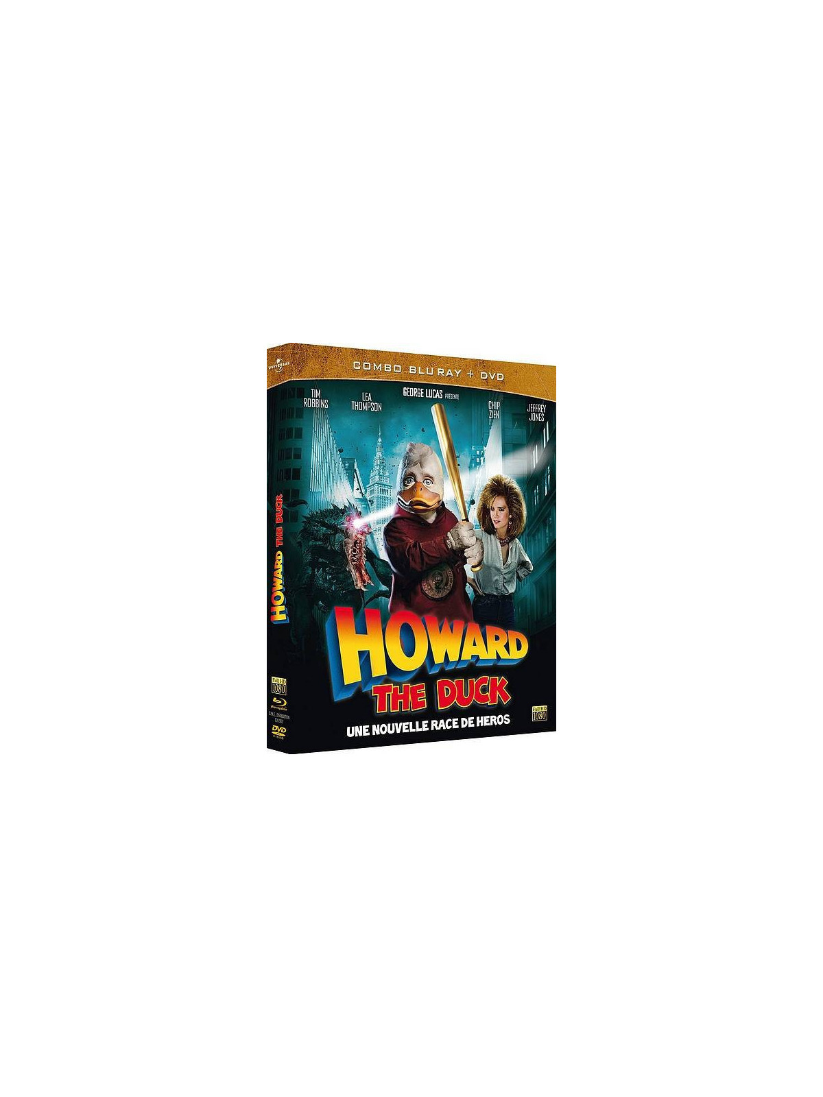 Le combo blu ray Dvd Howard the duck de Willard Huyck est disponible à Ciel rouge Dijon