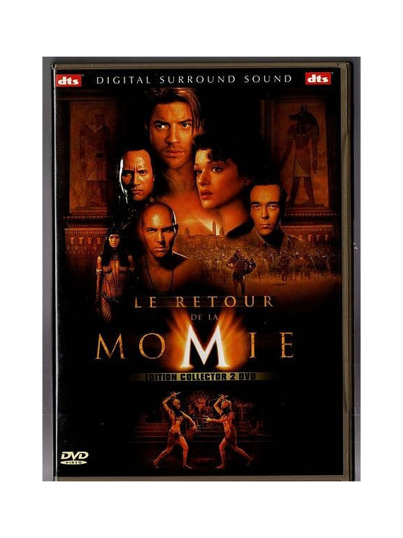 Le double dvd Le retour de la momie de Stephen Sommers est disponible en occasion à Ciel rouge Dijon