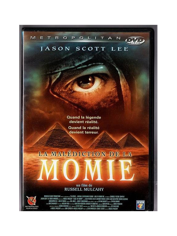 Le dvd La malédiction de la momie de Russel Mulcahy est disponible en occasion à Ciel rouge Dijon