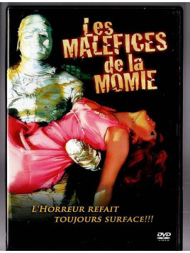 Le film fantastique Les maléfices de la momie de Michael Carreras est disponible en occasion à Ciel rouge Dijon