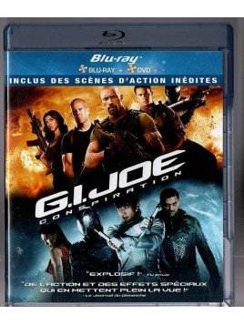 Le combo blu ray Dvd G.I.Joe de Jon M.Chu est disponible en occasion à Ciel rouge Dijon