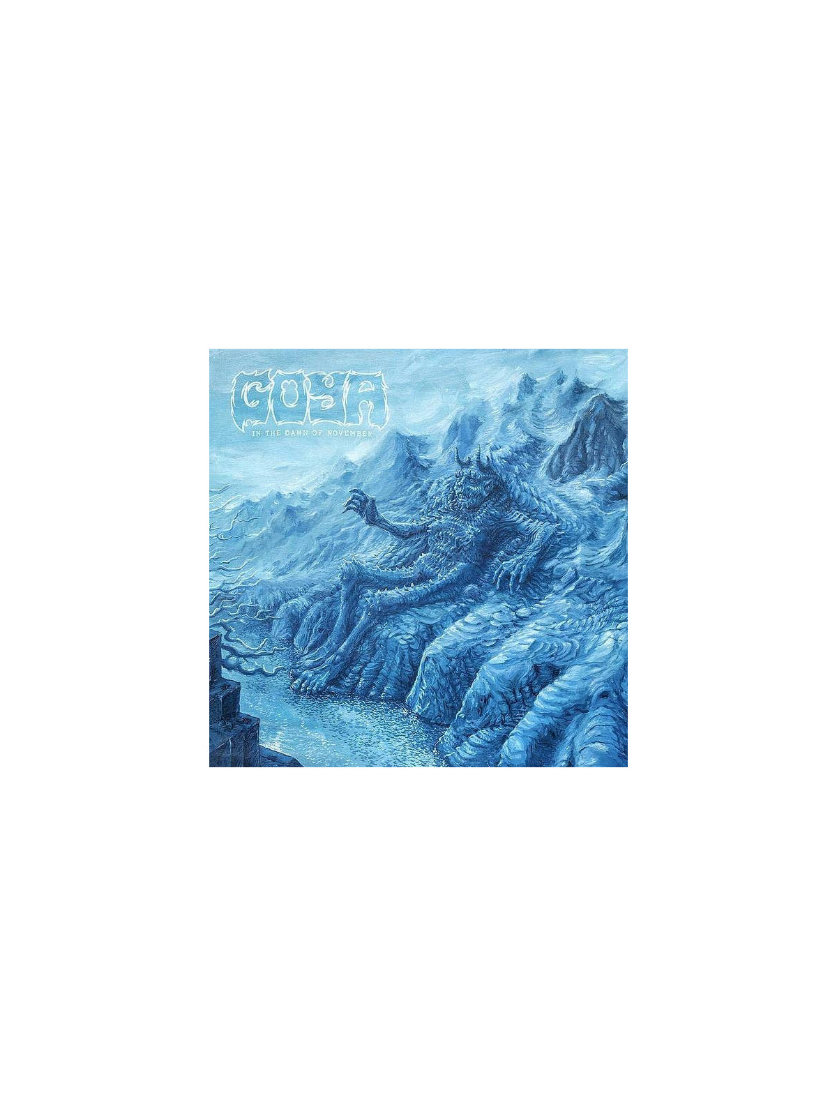 Le cd metal In the down of november de Goya est disponible à Ciel rouge Dijon